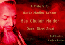 A Tribute To Qutbe Madina Sarkar Haji Ghulam Haider Qadri Ziayee